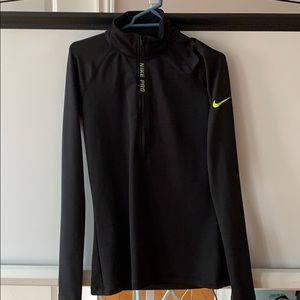Black Nike Half Zip Up